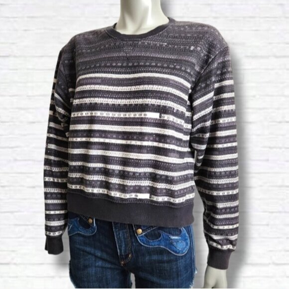 Jean Paul Gaultier Tops - SOLD 🌟 Jean Paul Gaultier x Sept Premieres Measuring Tape Crewneck Size S/M